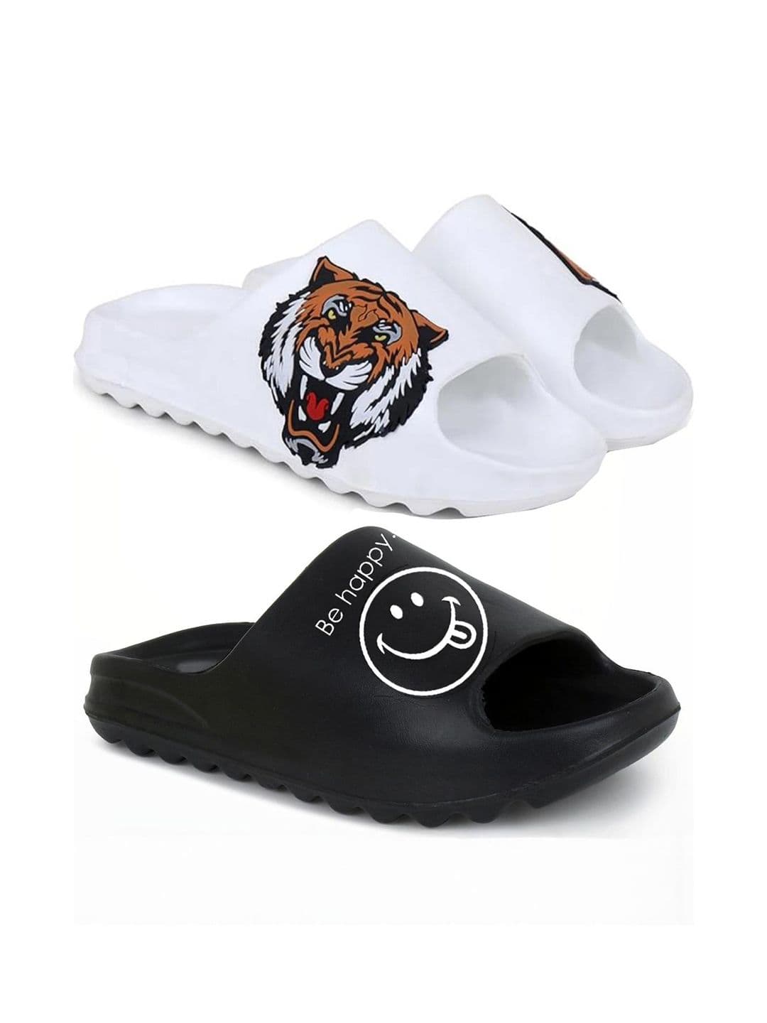Pampy Angel Men White Flip Flops - view 1