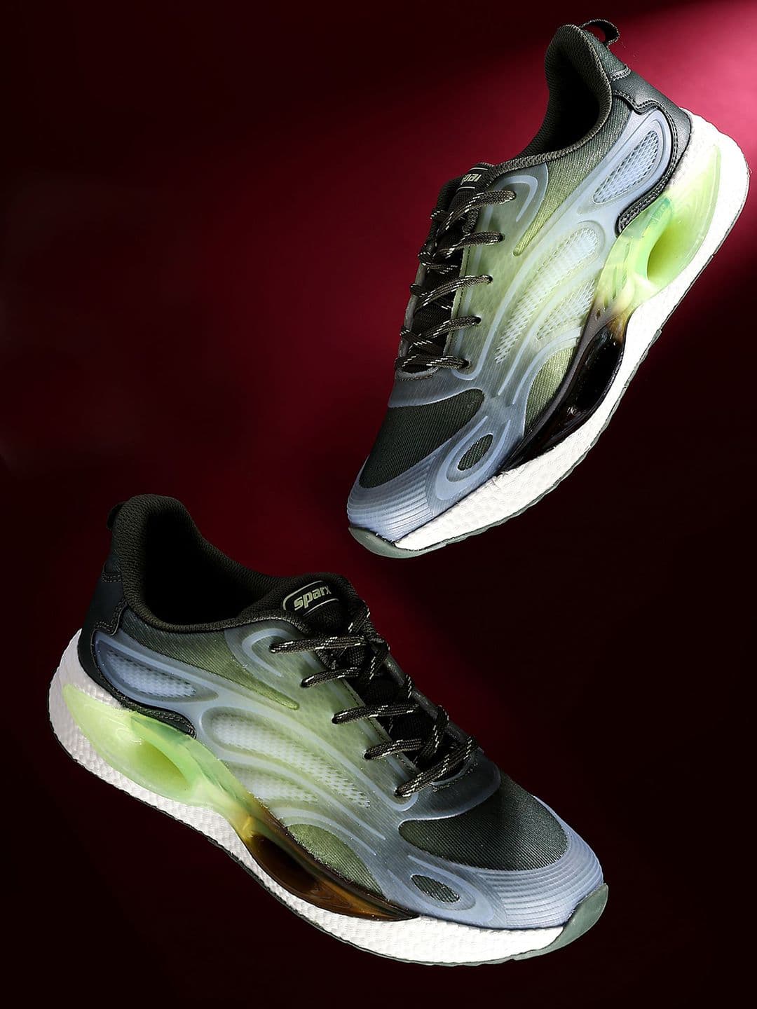 Sparx Men Mesh Non-Marking Lace-Ups Shoes - view 1