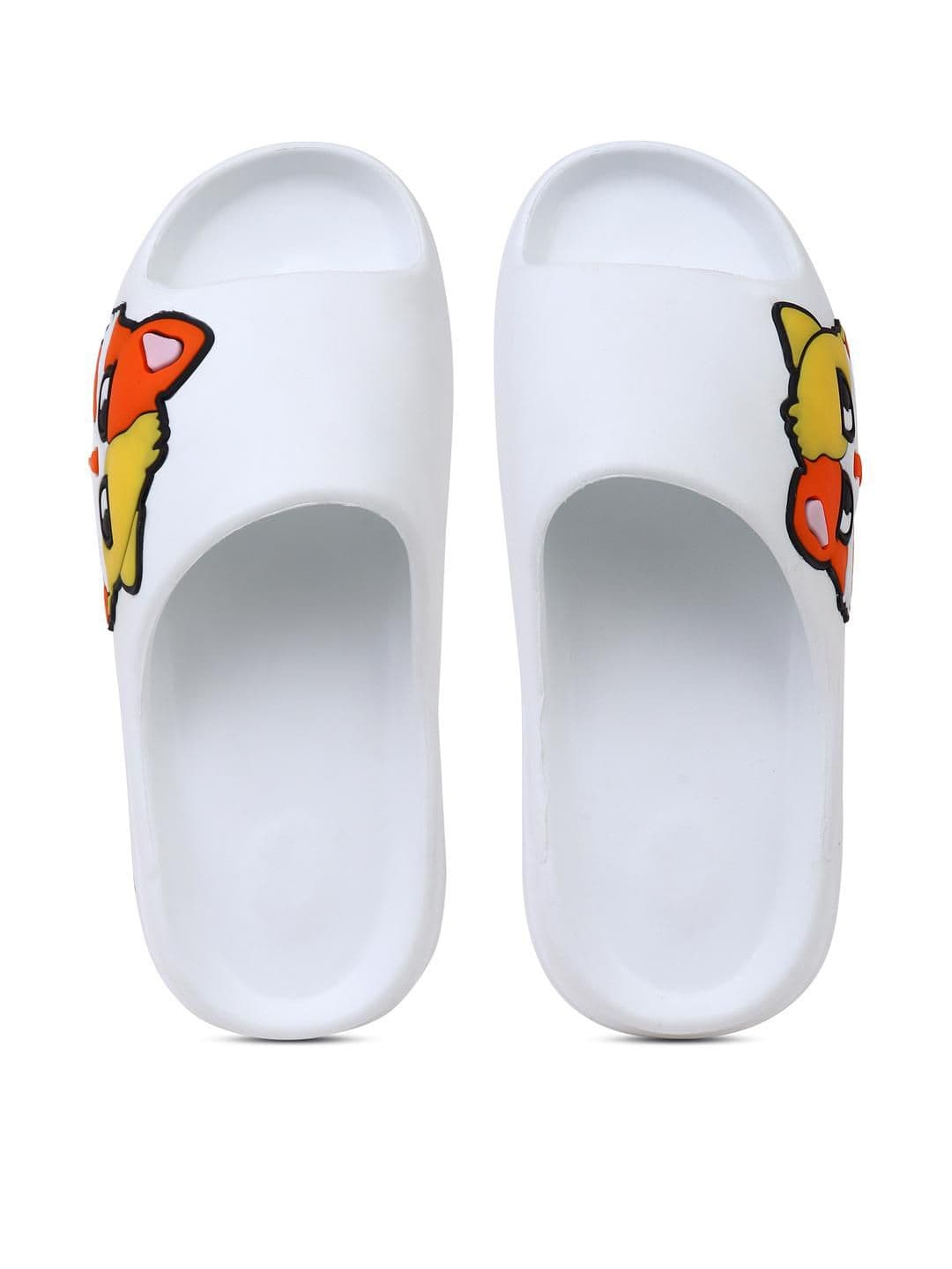 Pampy Angel Men White Flip Flops - view 1