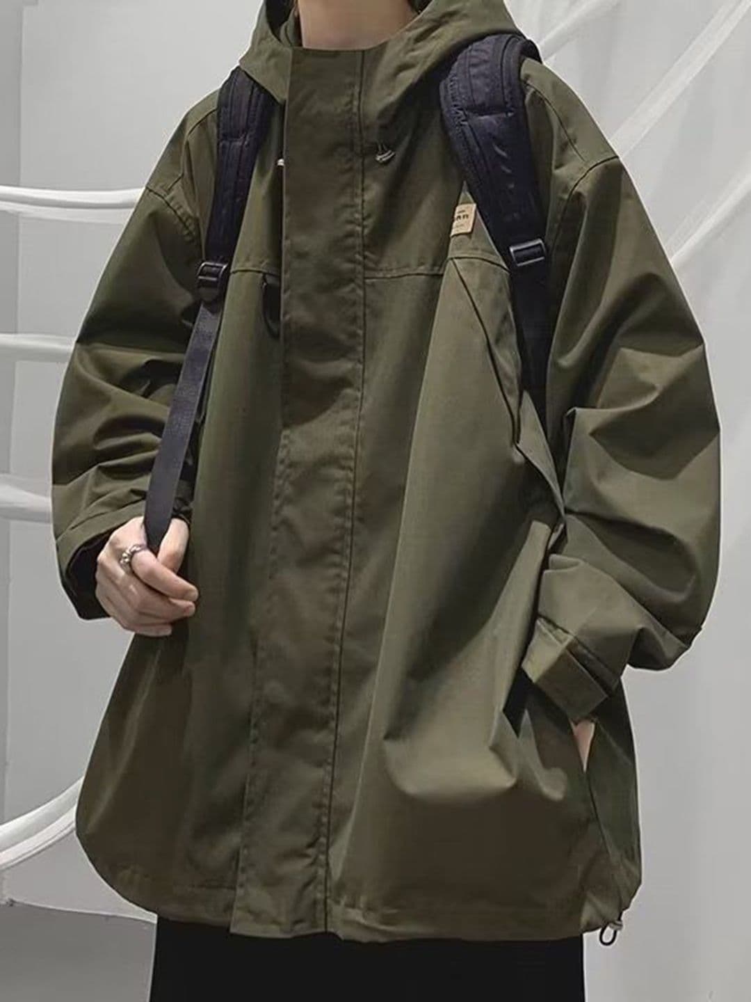 StyleCast x Revolte Men Mock Collar Tailored Jacket - view 1
