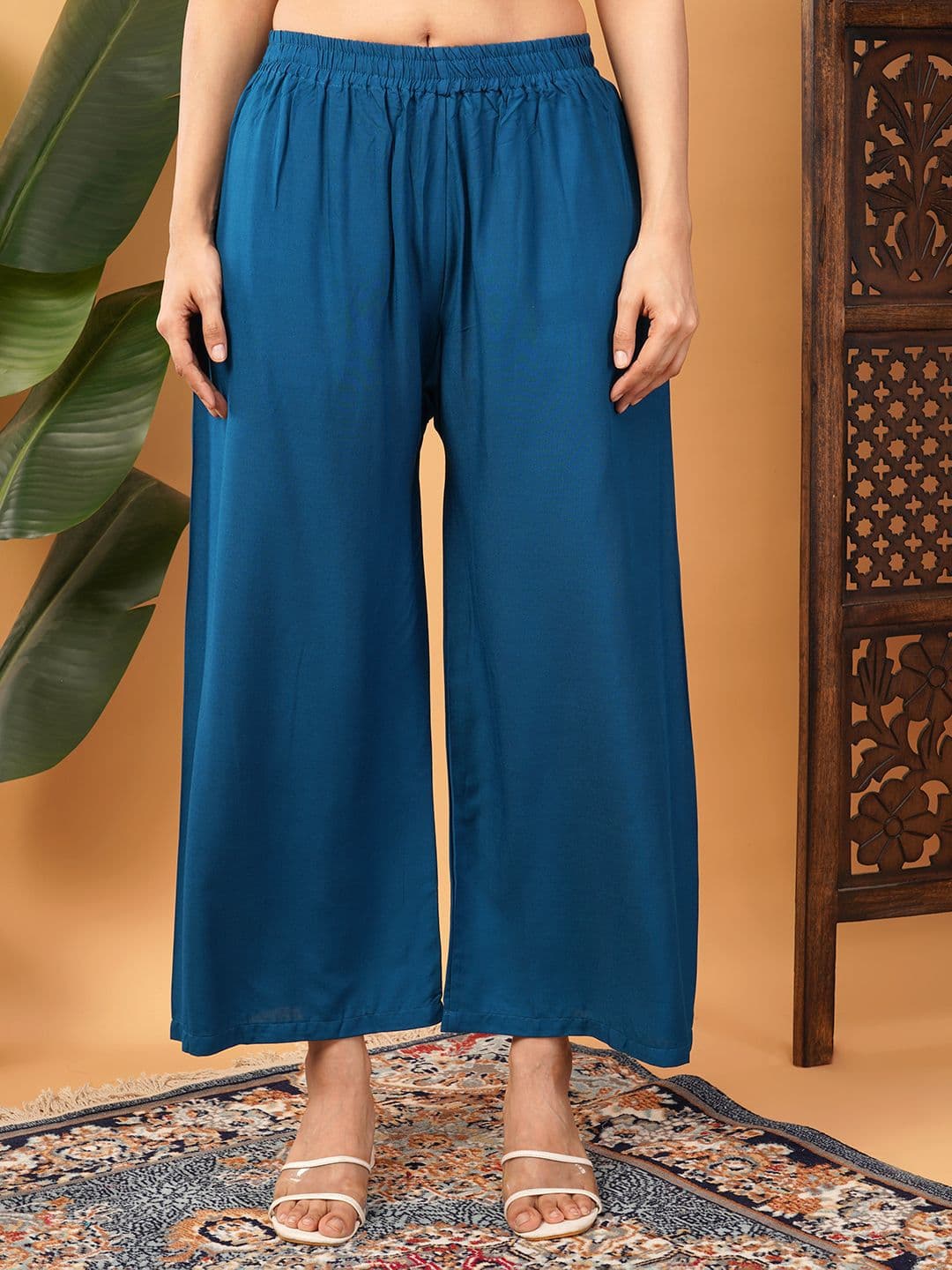 LEGITLOOKS Women Wide Leg Palazzos - view 1