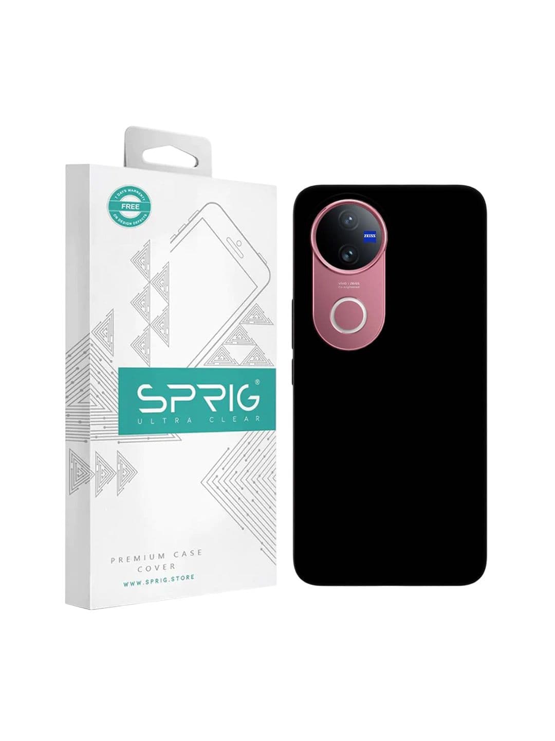 SPRIG VIVO T4R 5G Liquid Silicone Back Cover - view 1