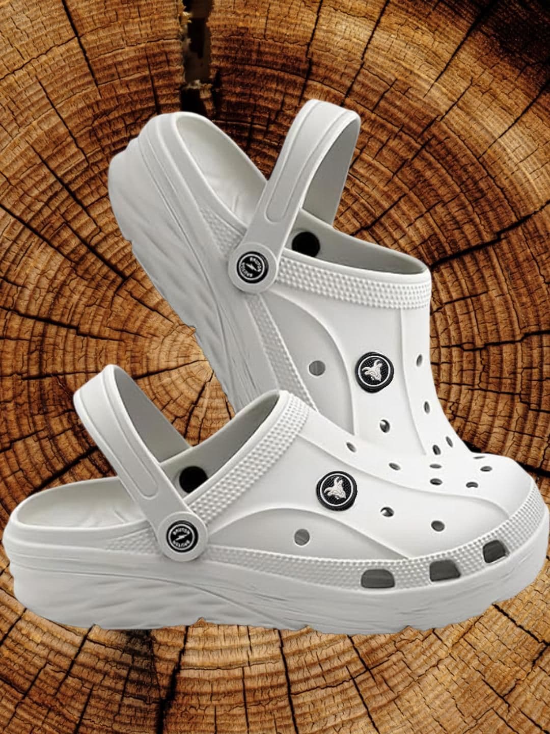 LIFA TRADERS Men Grey EVA Clogs - view 1