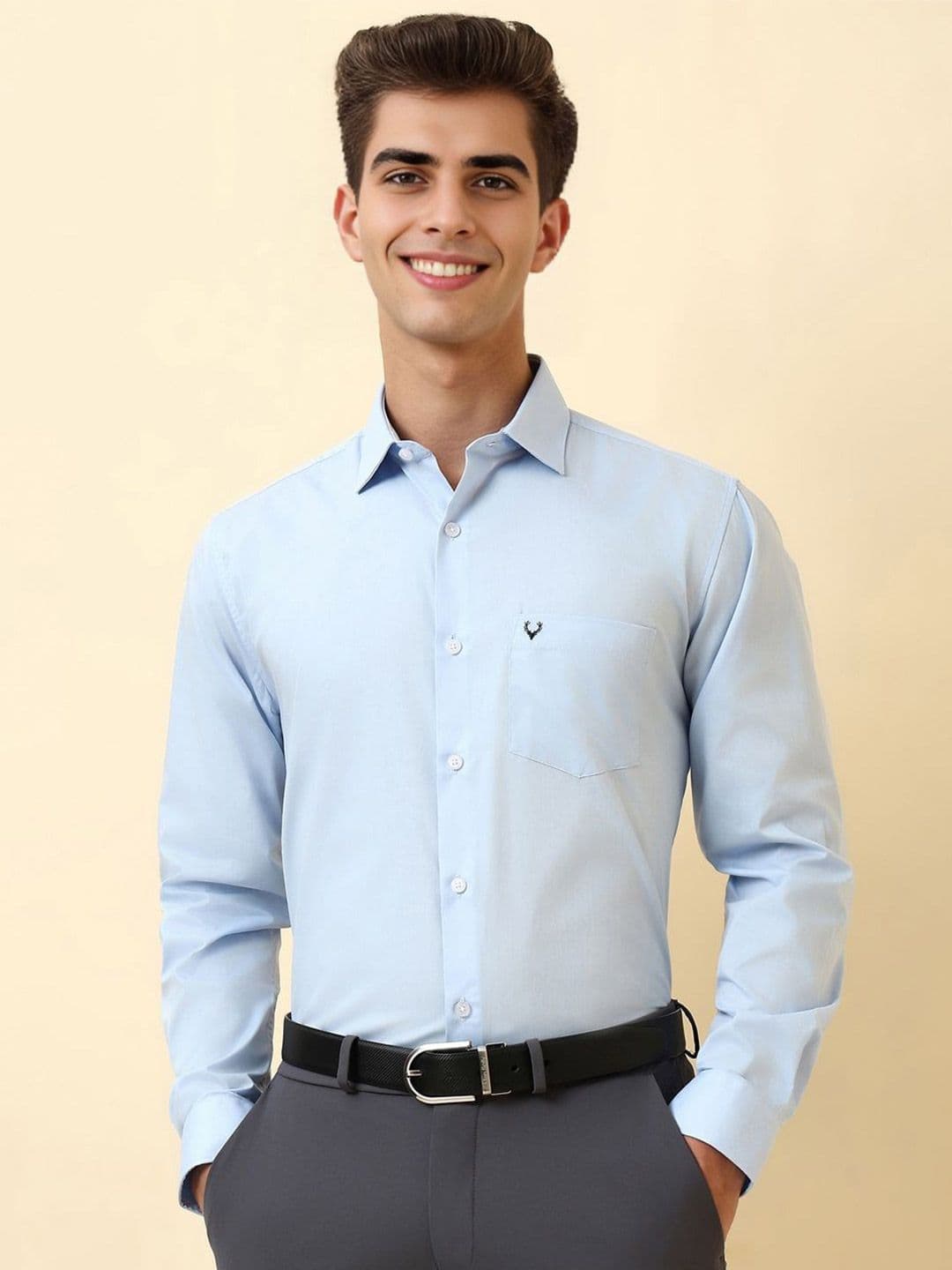 Allen Solly Spread Collar Slim Fit Shirt - view 1