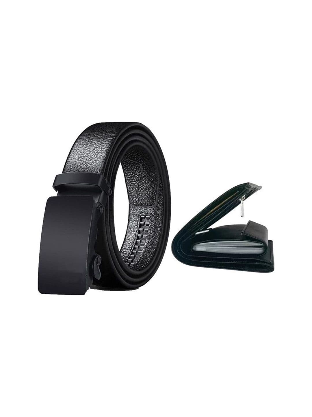 SHOPGLOBAL Men Formal Belt With Wallet - view 1