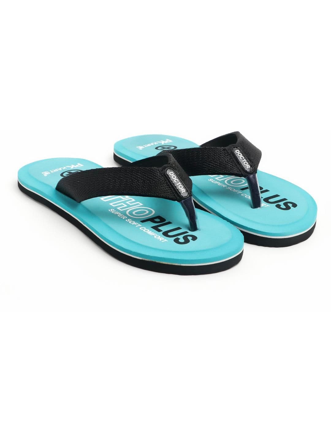 PKKART Men Blue EVA Thong Flip-Flops - view 1