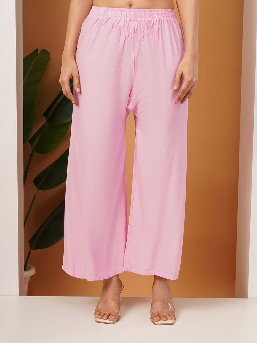 LEGITLOOKS Women Knitted Straight Palazzo - view 1