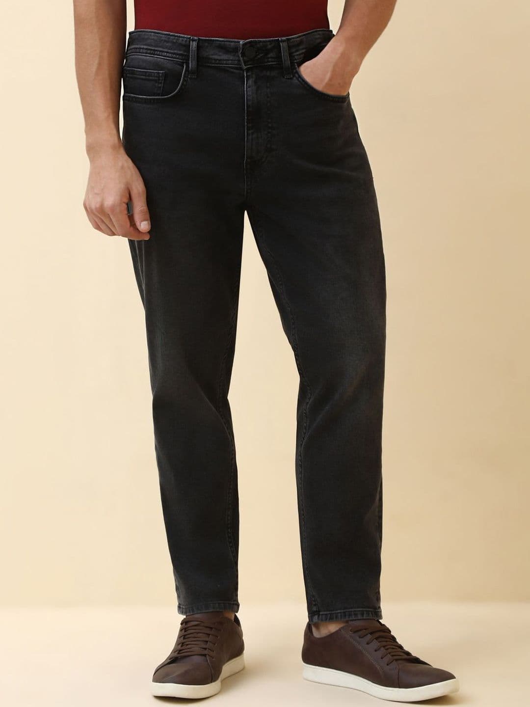 Allen Solly Men Slim Fit Mid-Rise Cotton Jeans - view 1