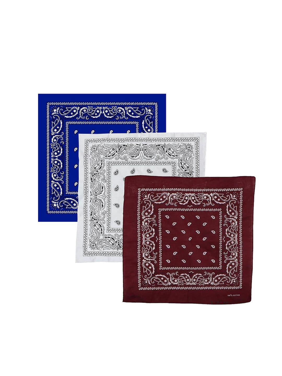 S4S Unisex Pack Of 3 Pure Cotton Bandana Headband - view 1
