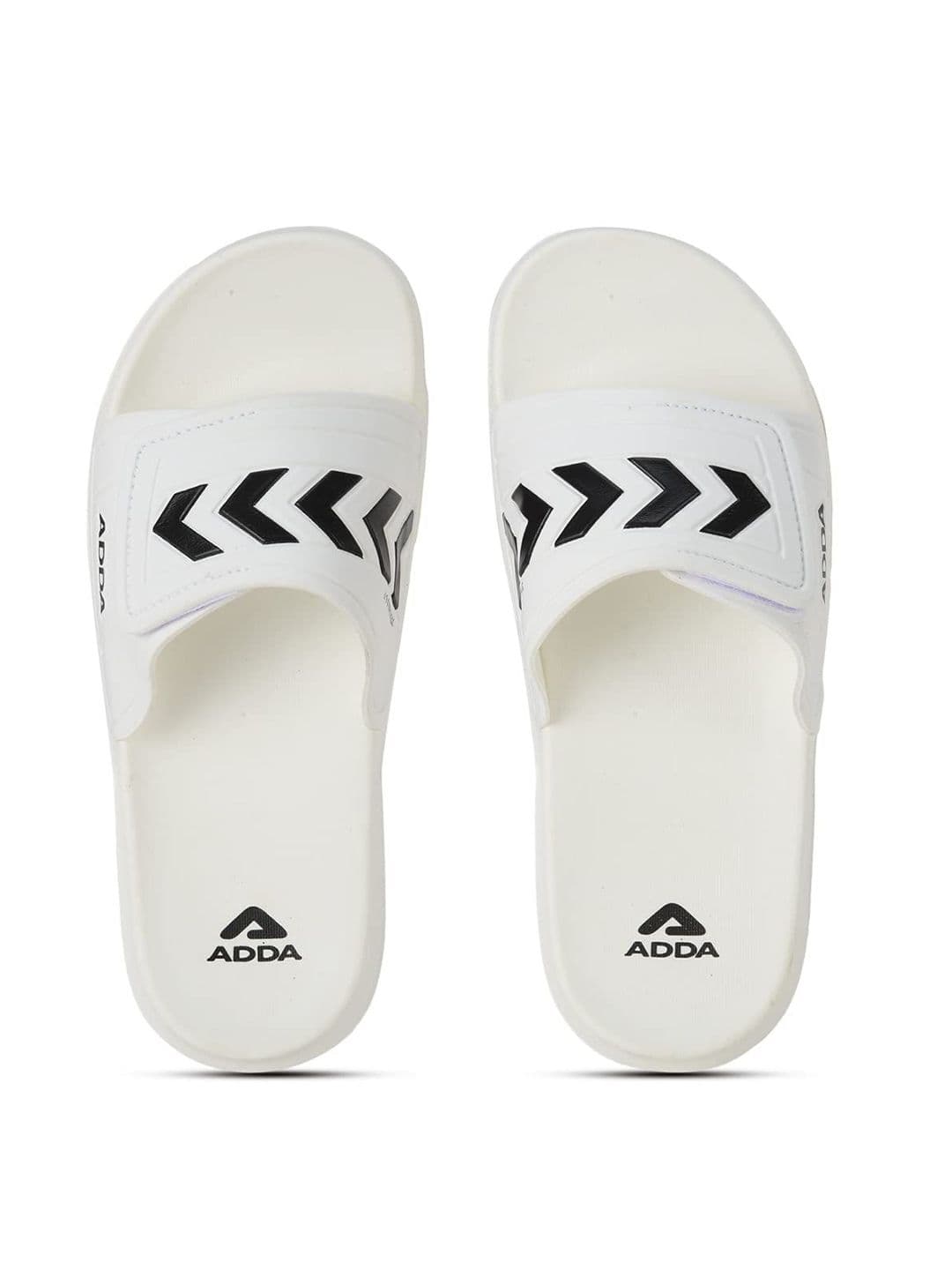 Adda Colourblocked Cushioned Footbed Sliders - view 1