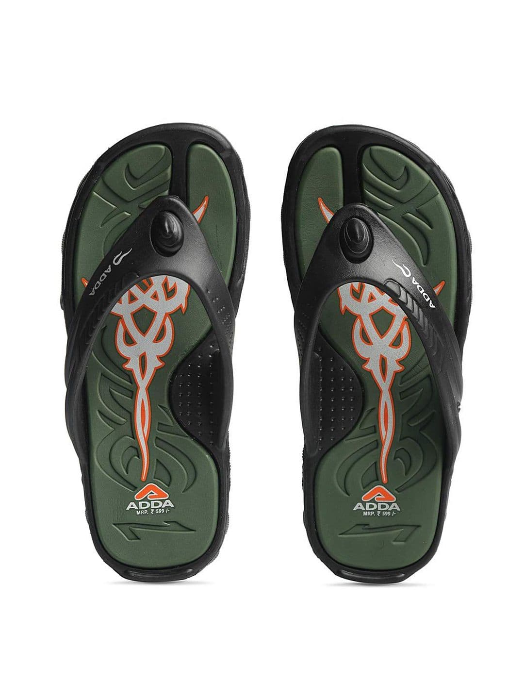 Adda Printed Cushioned Footbed Thong Flip-Flops - view 1