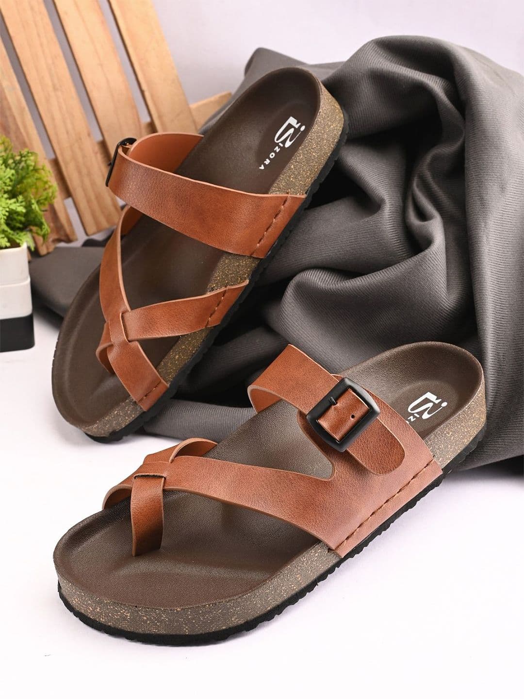 BIZORA Slip-On Comfort Sandals - view 1
