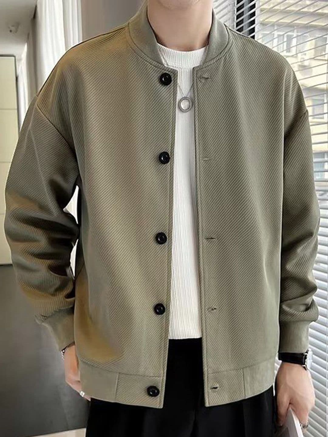 StyleCast Men Open Front Jacket - view 1