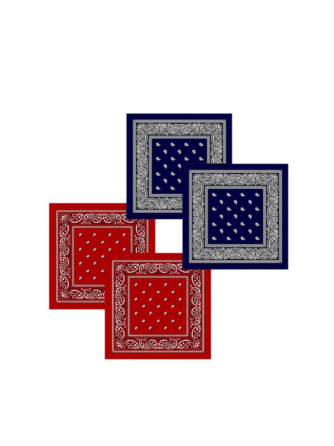 S4S Unisex Pack Of 4 Pure Cotton Bandana Headband - view 1