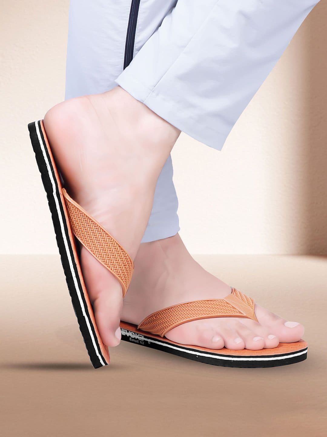 RICHALE Printed Thong Flip-Flops - view 1