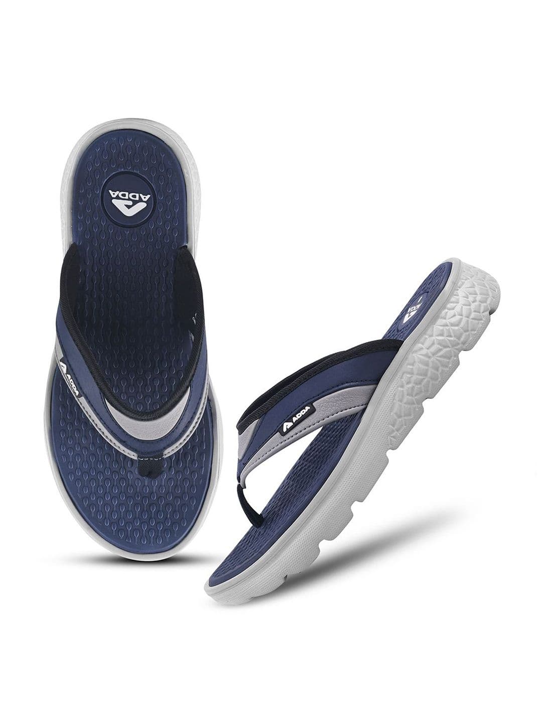 Adda Self Design Thong Flip-Flops - view 1