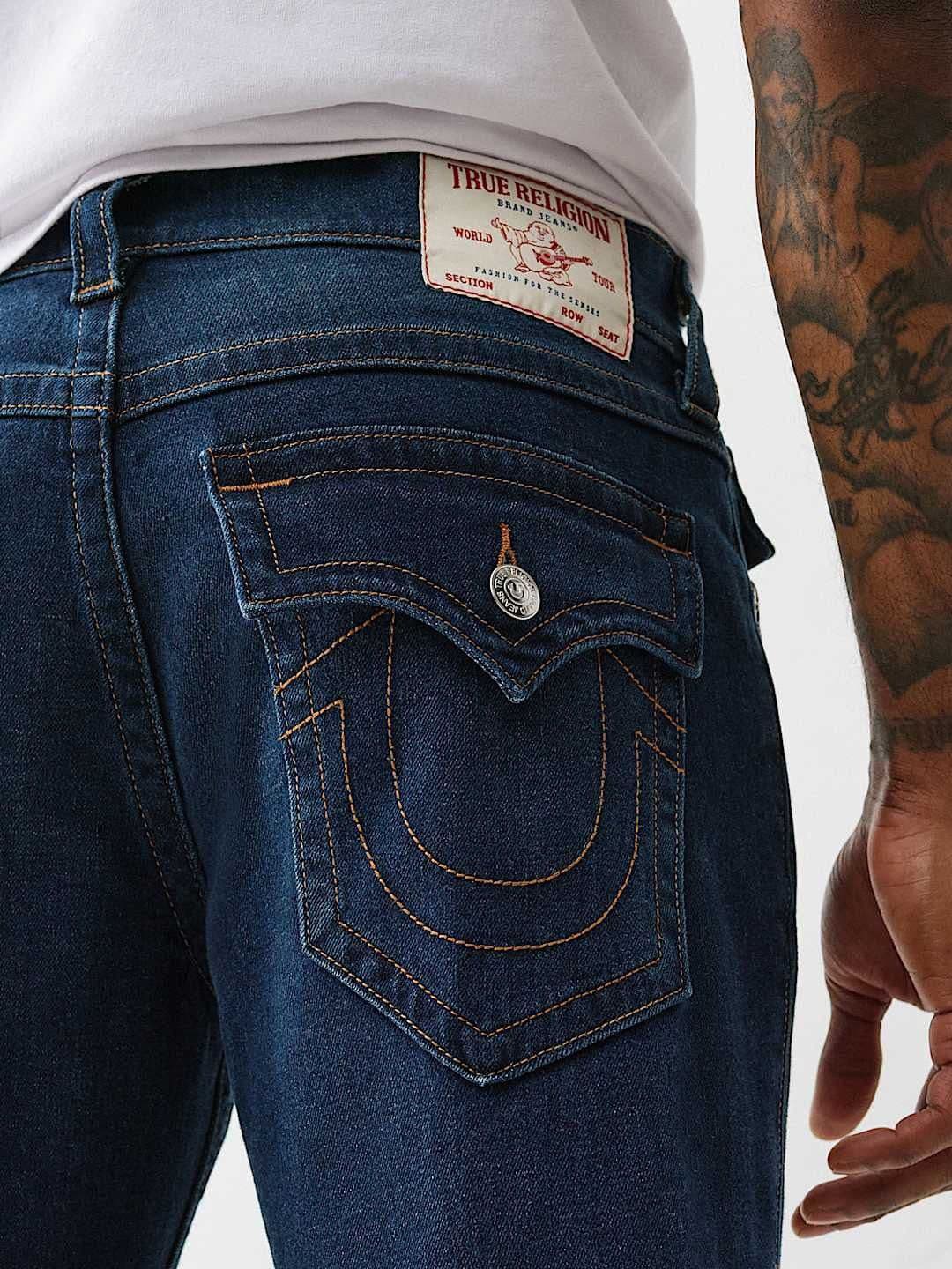 True Religion Men Bootcut Mid-Rise Light Fade Jeans - view 1