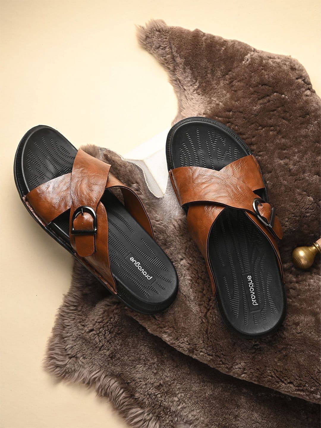 Provogue Men Vintage Ethnic Comfort Sandals - view 1