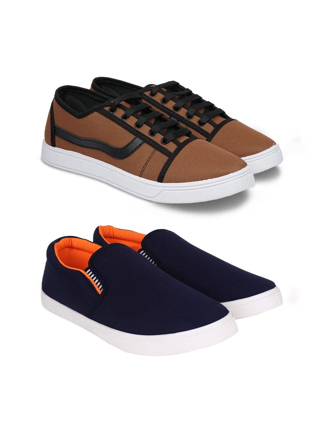 Spotwalk Men Pack of 2 Mesh Running Shoes - view 1