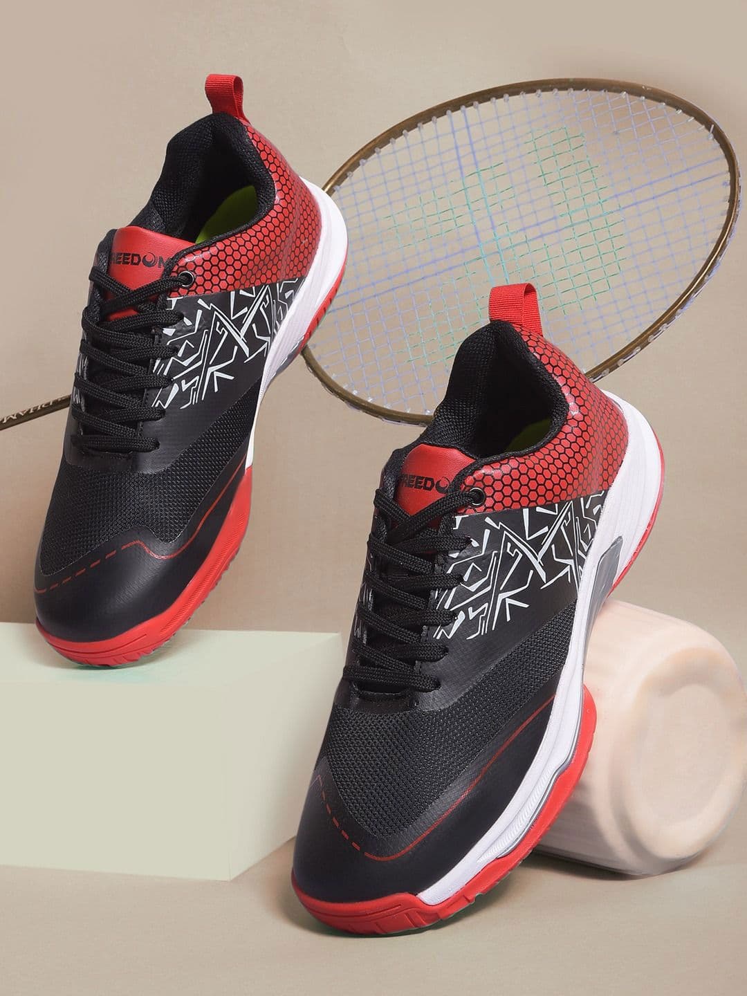 Liberty Men Badminton Non-Marking Sports Shoes - view 1