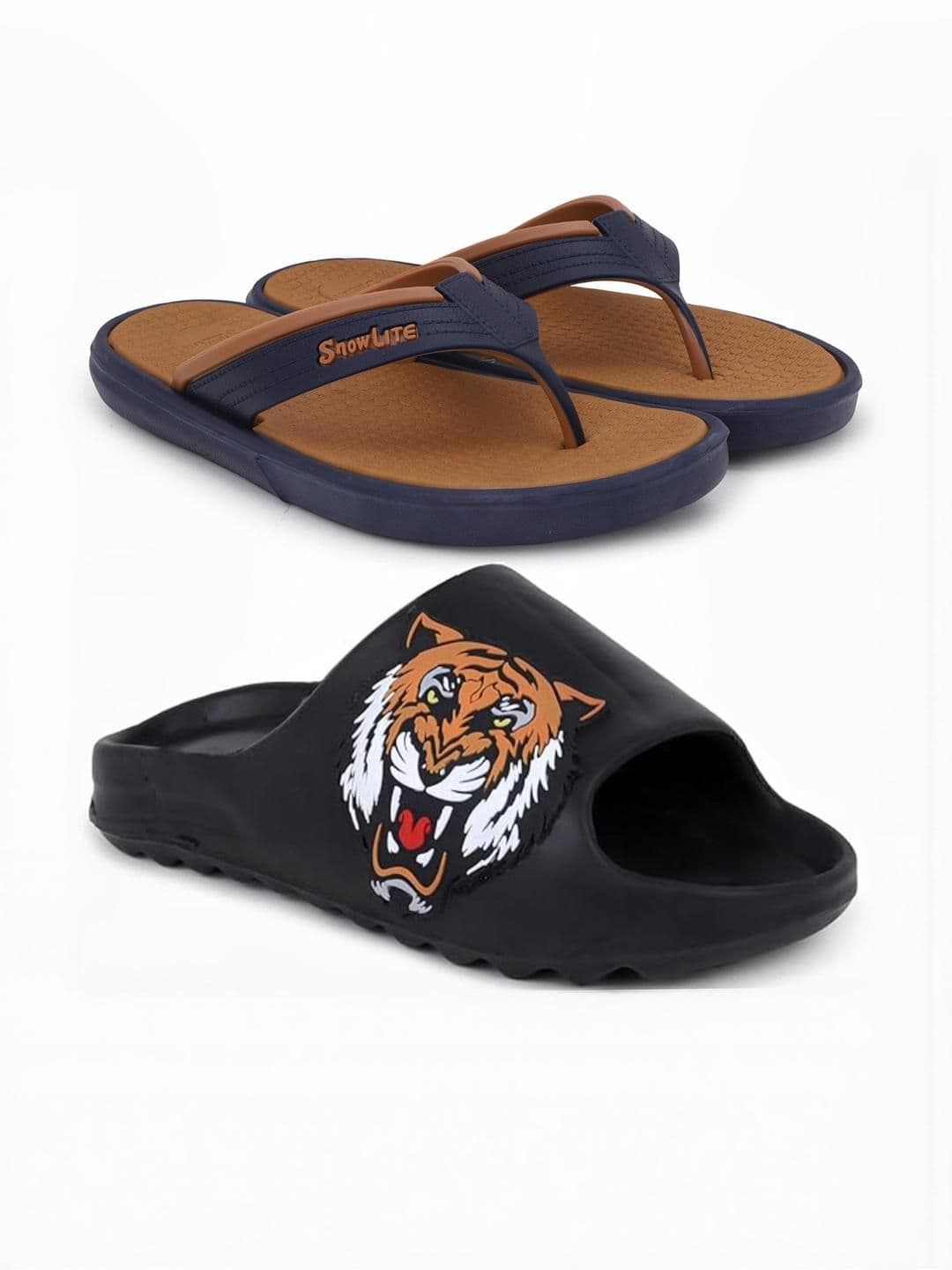 KAPYANSH Men Multi Flip Flops - view 1
