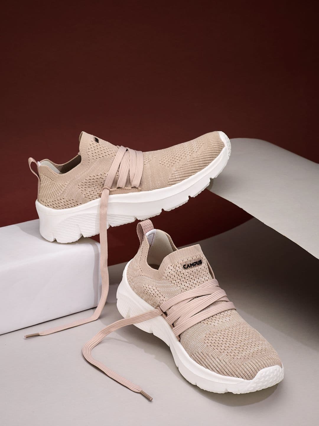 Campus ANTIL Women Mesh Walking Non-Marking Shoes - view 1