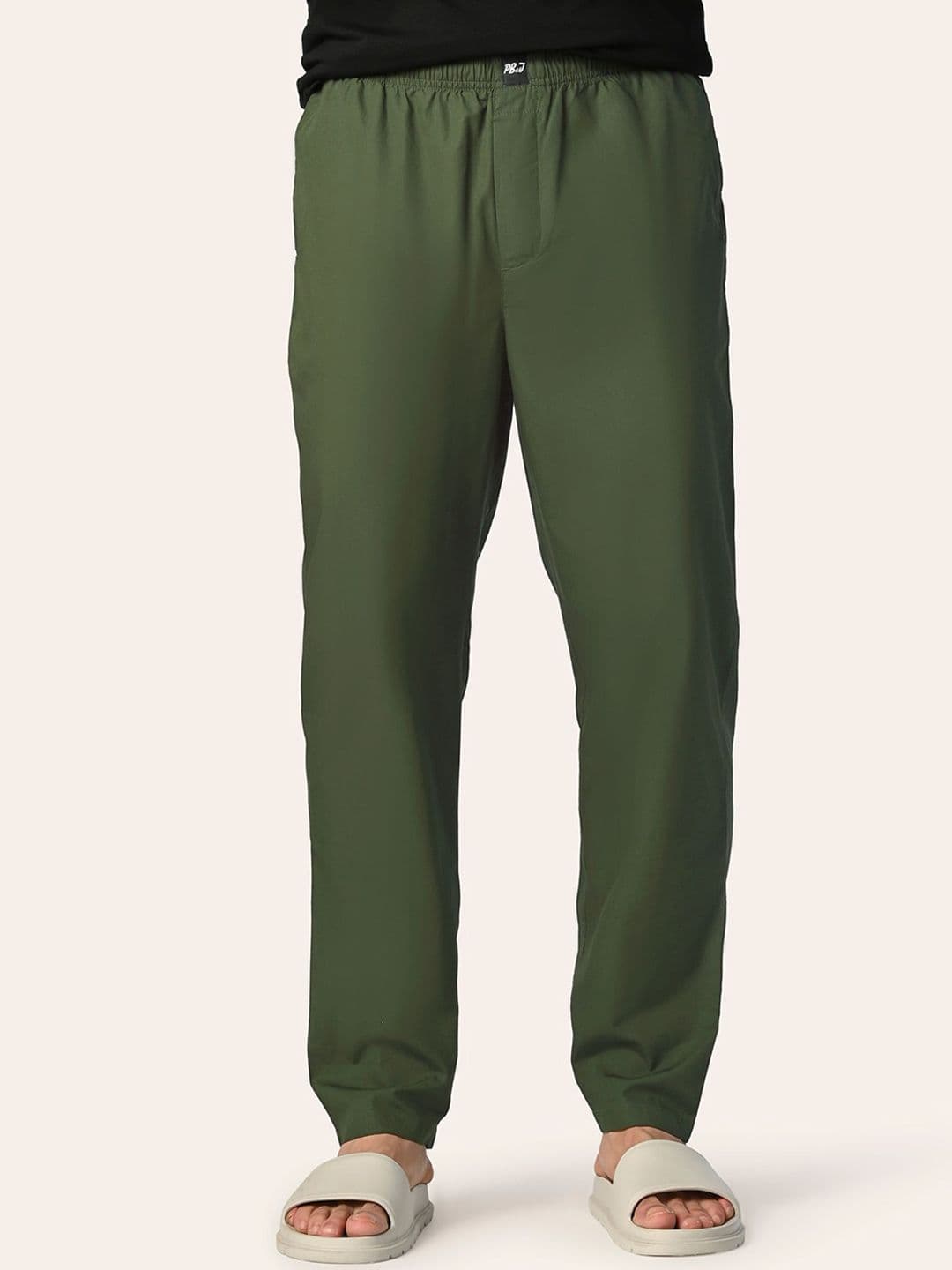 PB & J Men Mid-Rise Cotton Lounge Pants - view 1