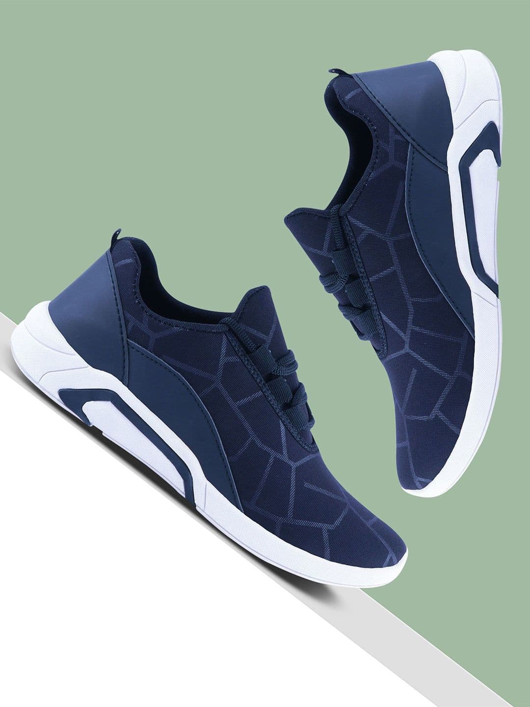 Spotwalk Men Mesh Running Shoes - view 1