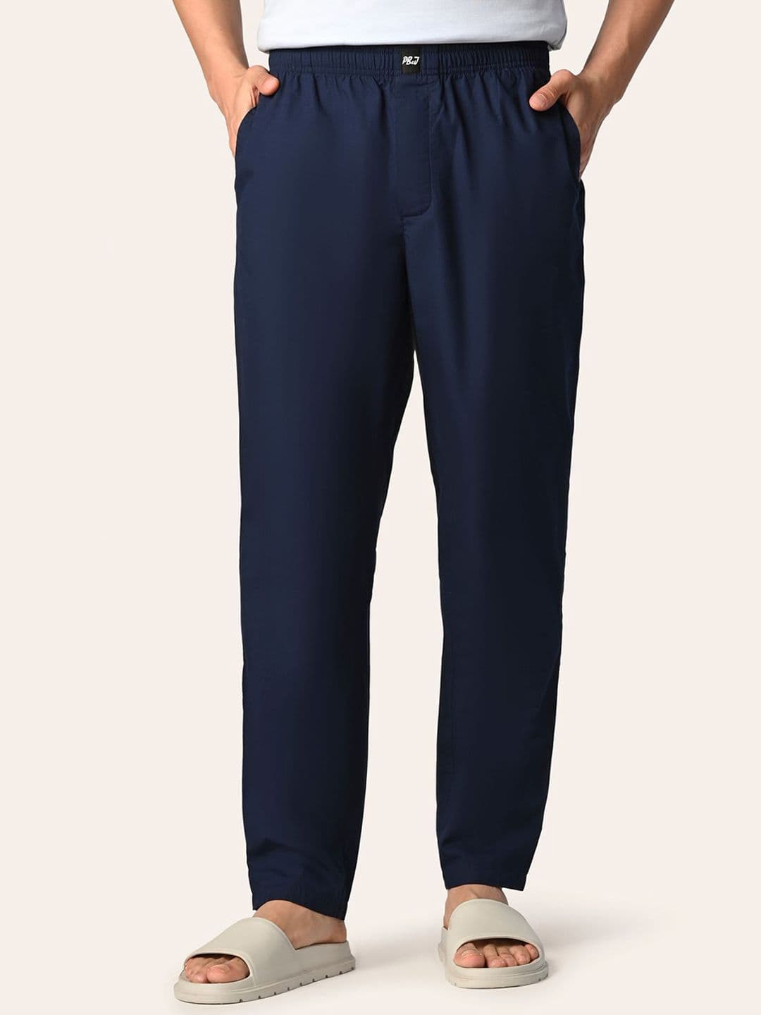 PB & J Men Cotton Straight-Leg Lounge Pants - view 1
