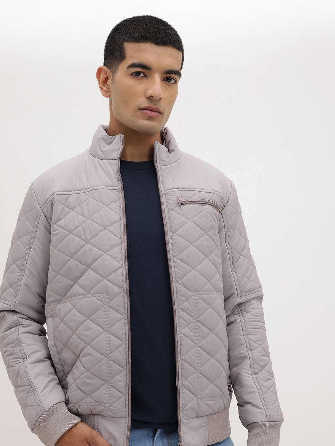 The Roadster Life Co. Mock Collar Quilted Jacket - view 1