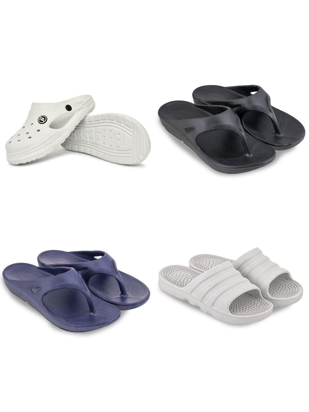 Feel alive Set Of 4 Ultra-Comfortable Lightweight Clogs - view 1