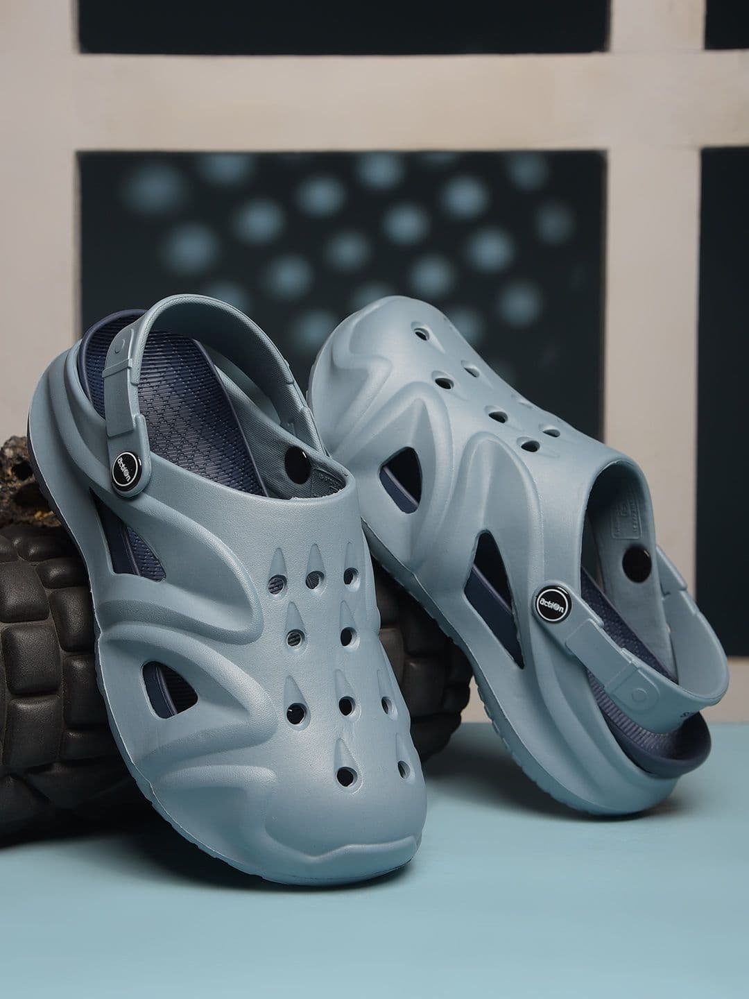 Action Self Design Cushioned Footbed Clogs - view 1