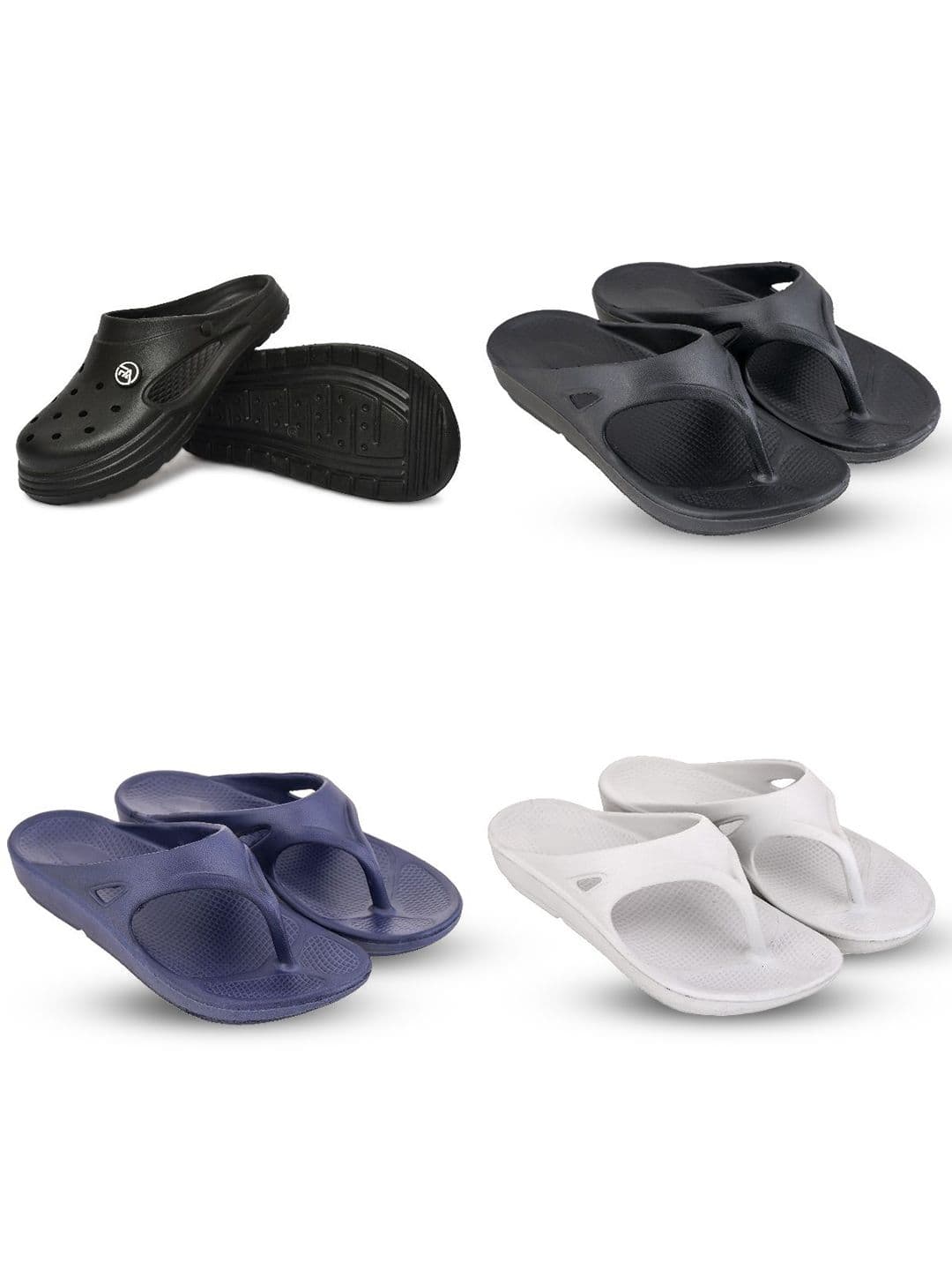 Feel alive Set Of 4 Ultra-Comfortable Lightweight Clogs - view 1