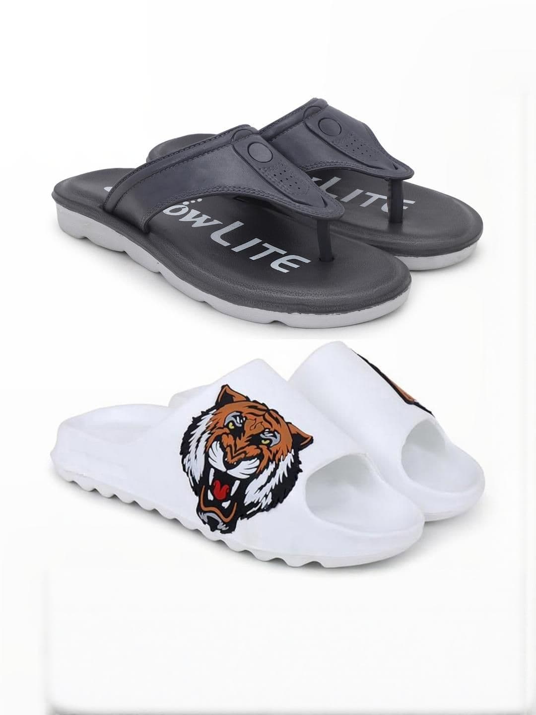 KAPYANSH Men Multi Flip Flops - view 1