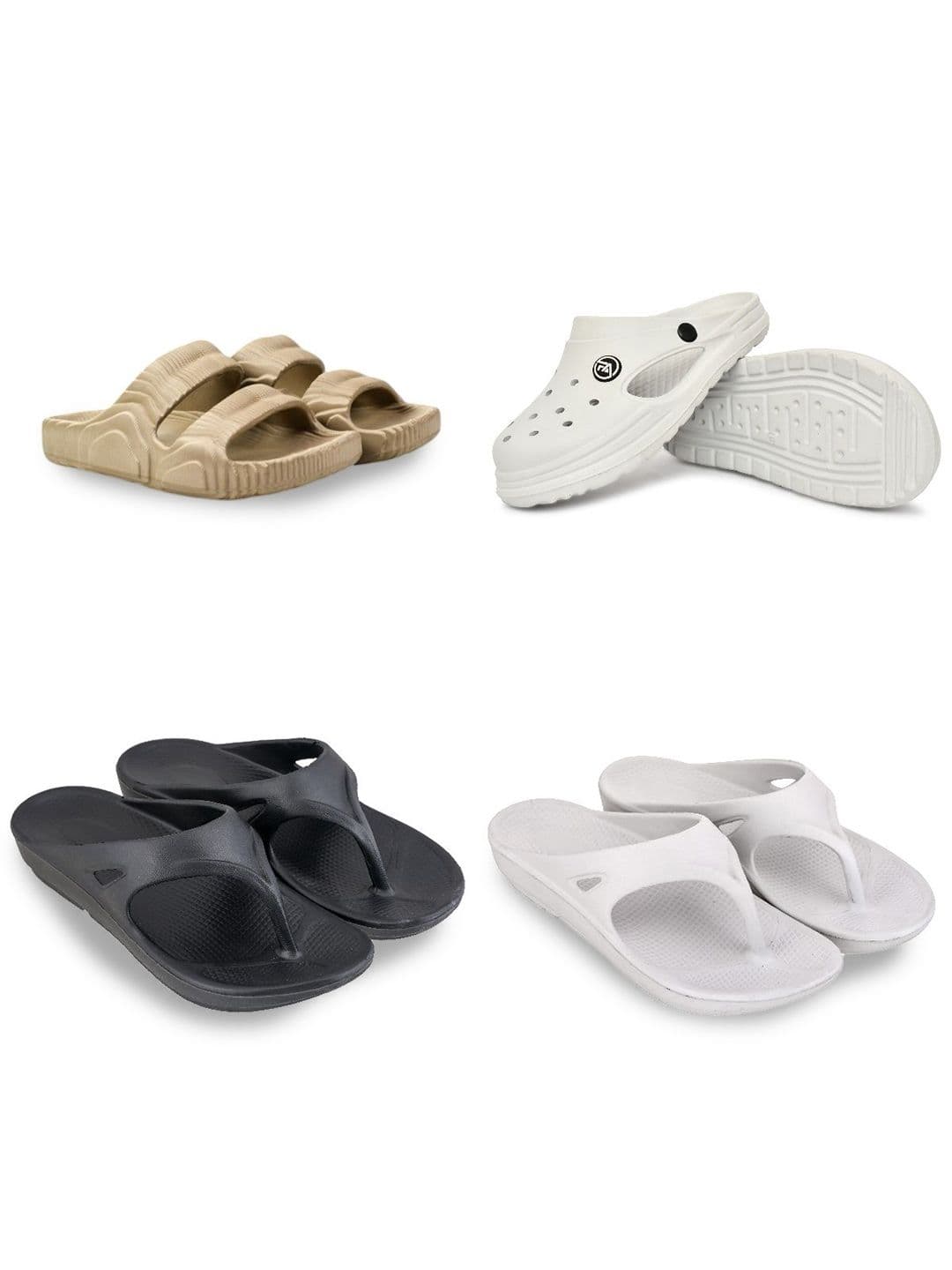 Feel alive Set Of 4 Ultra-Comfortable Lightweight Clogs - view 1