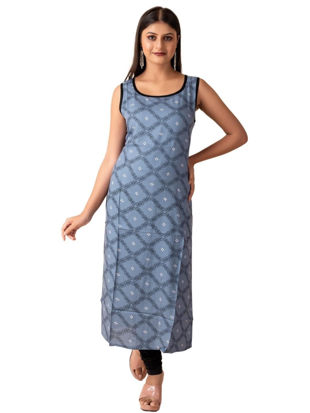 NAYAN Women Black Kurtas - view 1