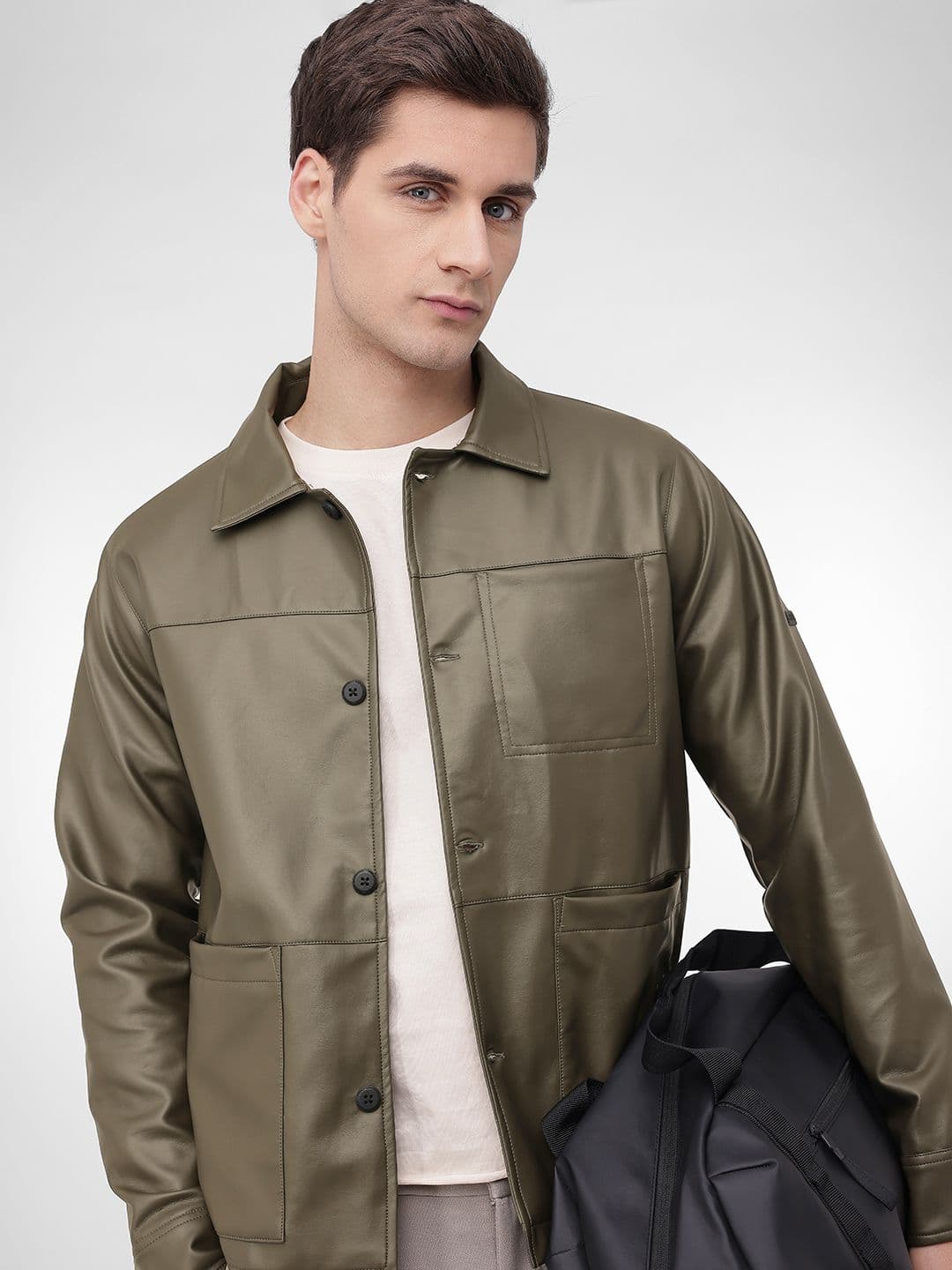 French Connection Spread Collar Tailored Jacket - view 1