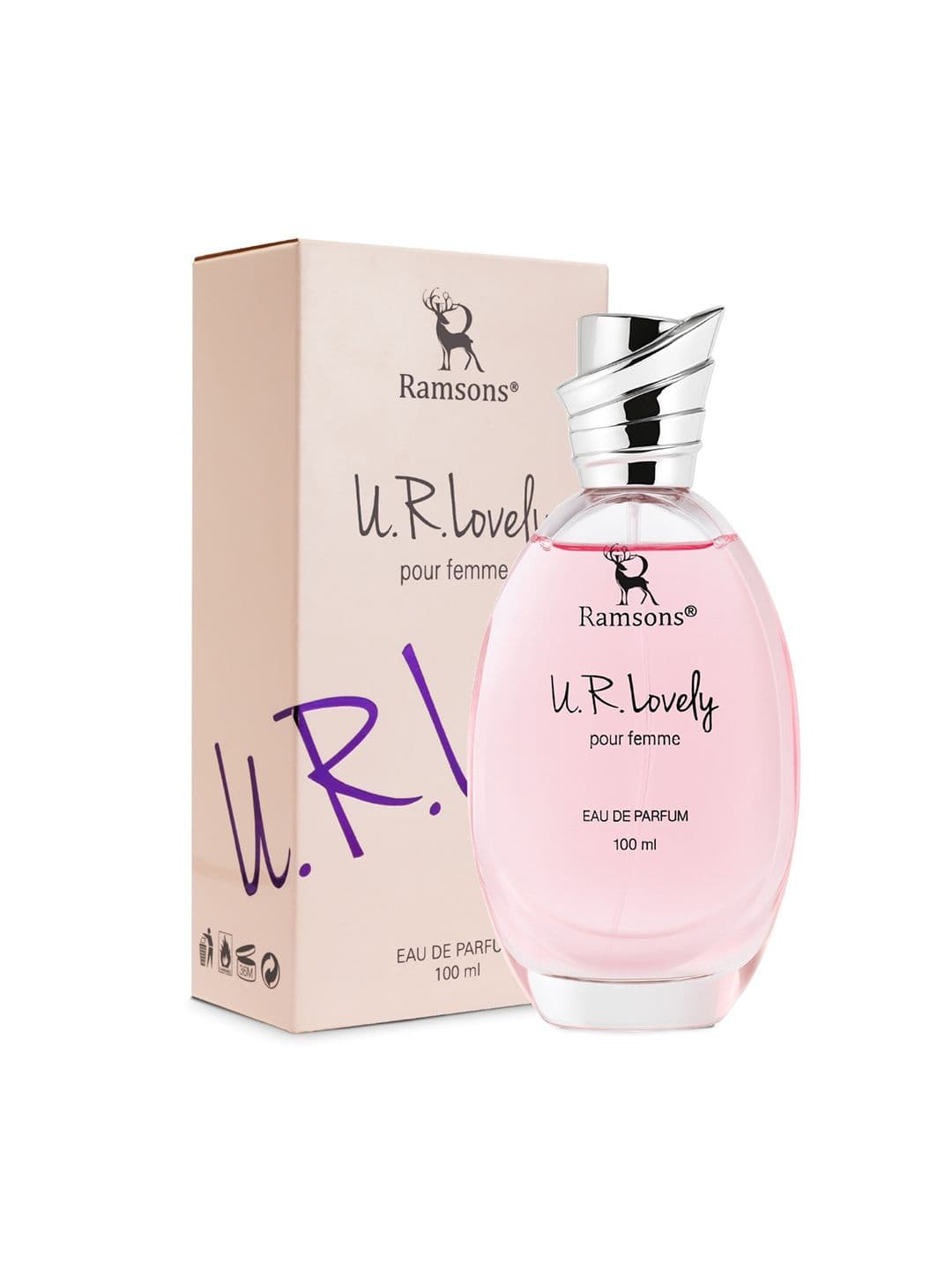 Ramsons Women U R Lovely Long Lasting Eau De Parfum - 100ml - view 1