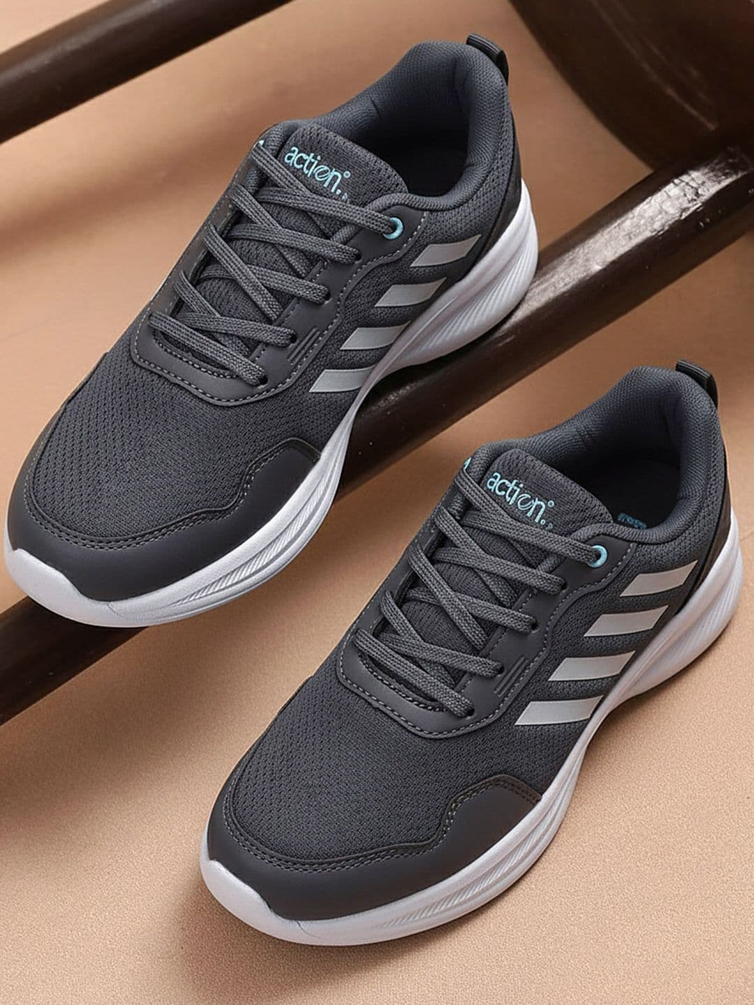 Action Men Mesh Running Non-Marking Shoes - view 1