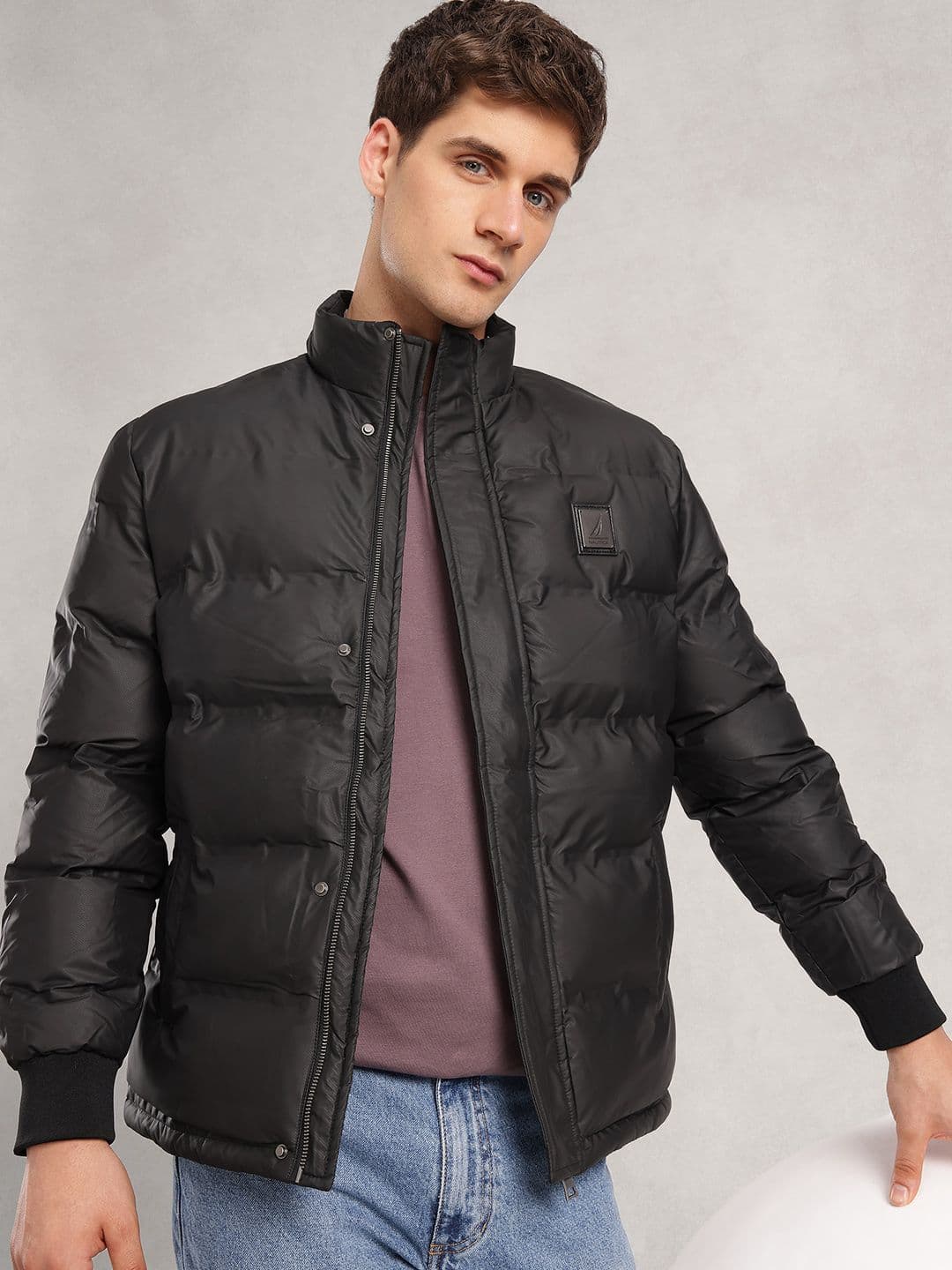 Nautica Typography Puffer Jacket - view 1