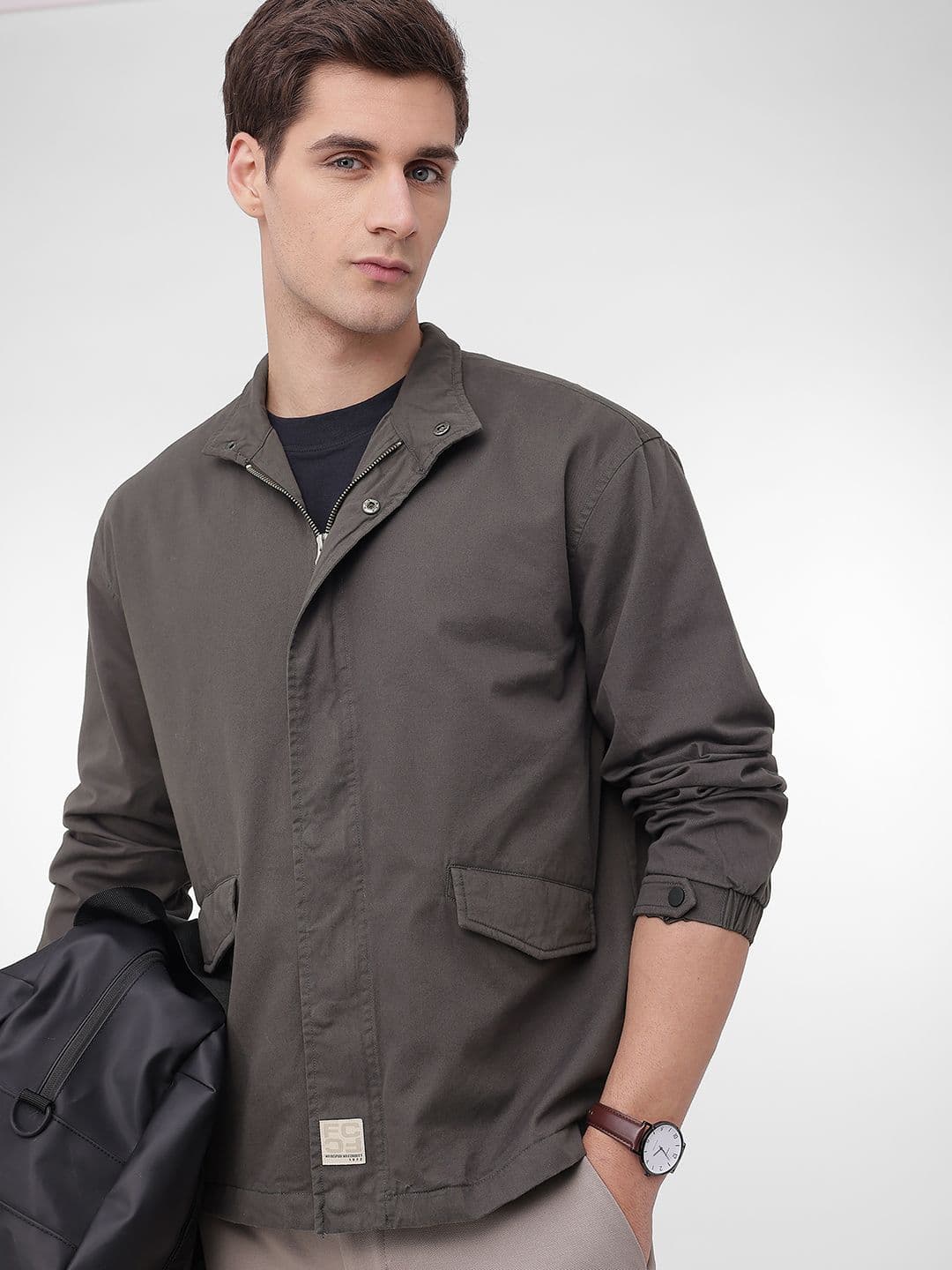 French Connection Mock Collar Tailored Jacket - view 1