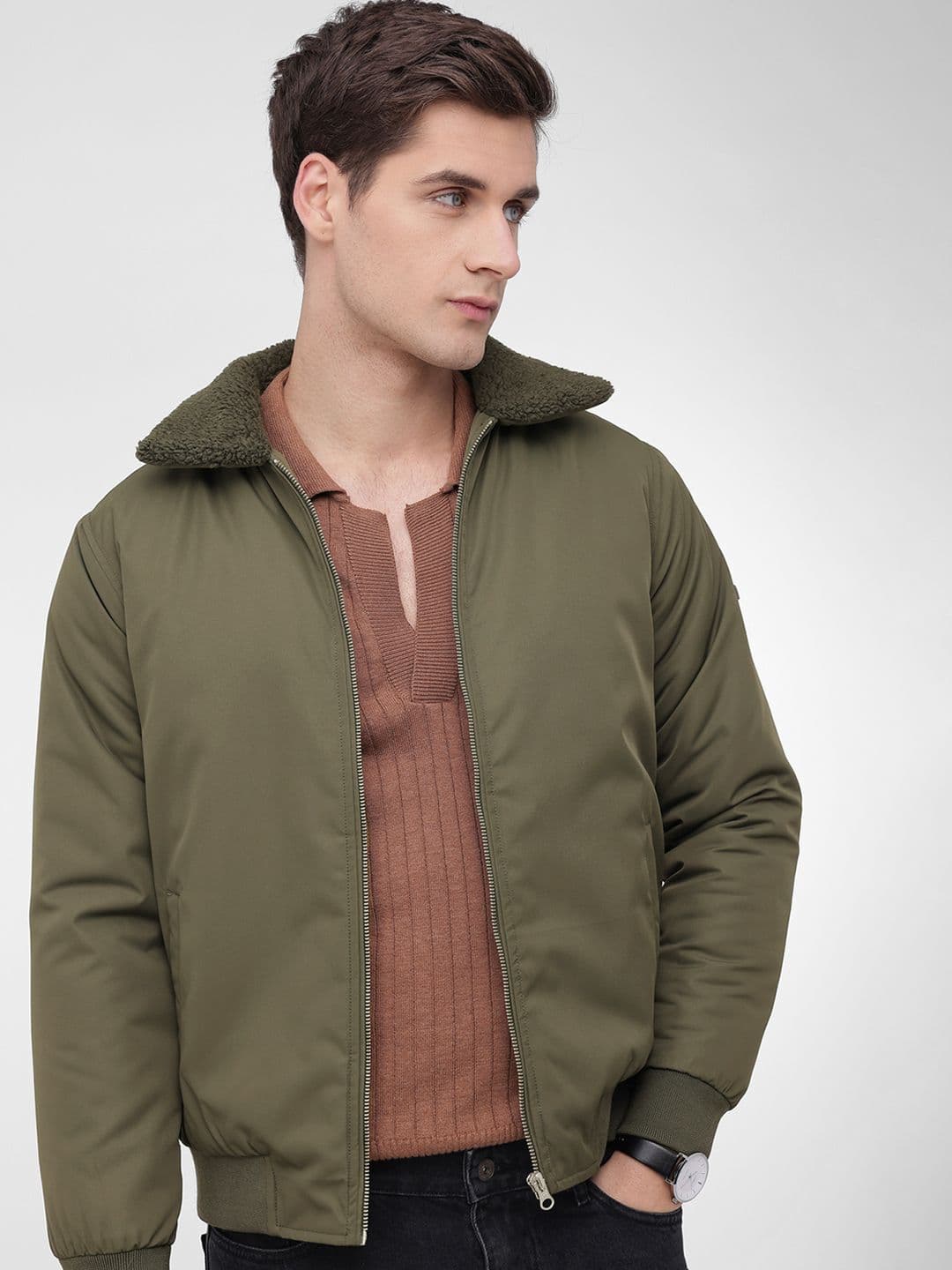 French Connection Spread Collar Padded Jacket - view 1