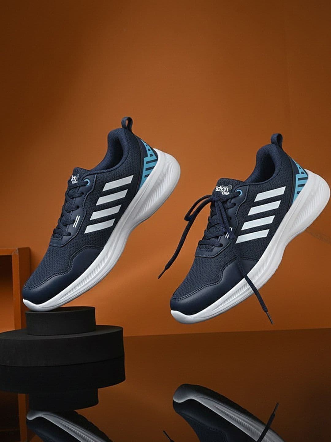 Action Plus Men Mesh Running Non-Marking Shoes - view 1