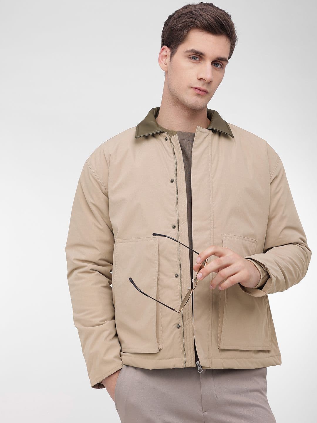 French Connection Spread Collar Padded Jacket - view 1