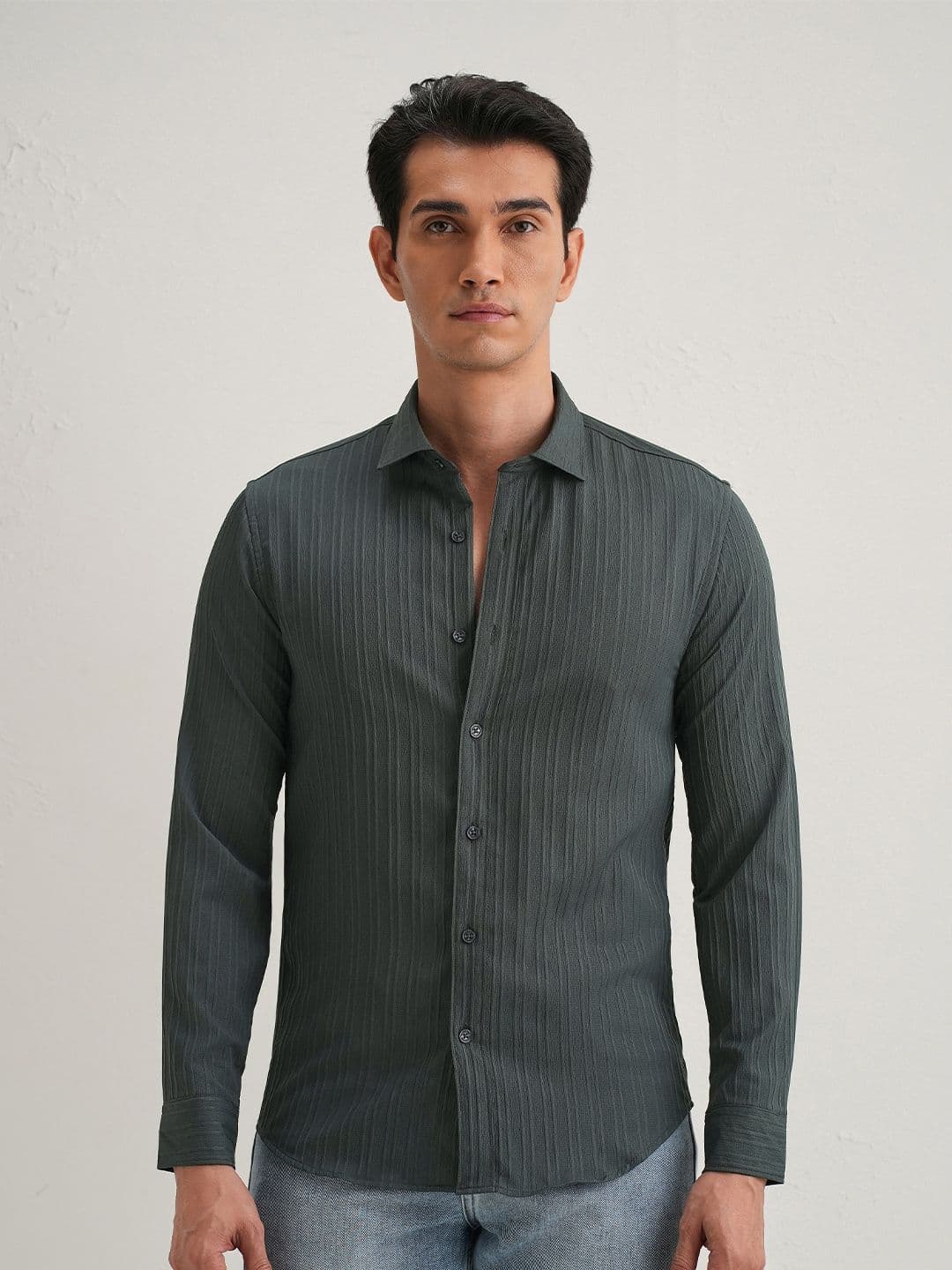 Banana Club Men Classic Slim Fit Casual Shirt - view 1