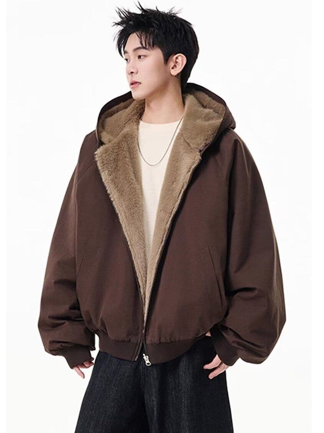 HERE&NOW Men Reversible Bomber Jacket - view 1