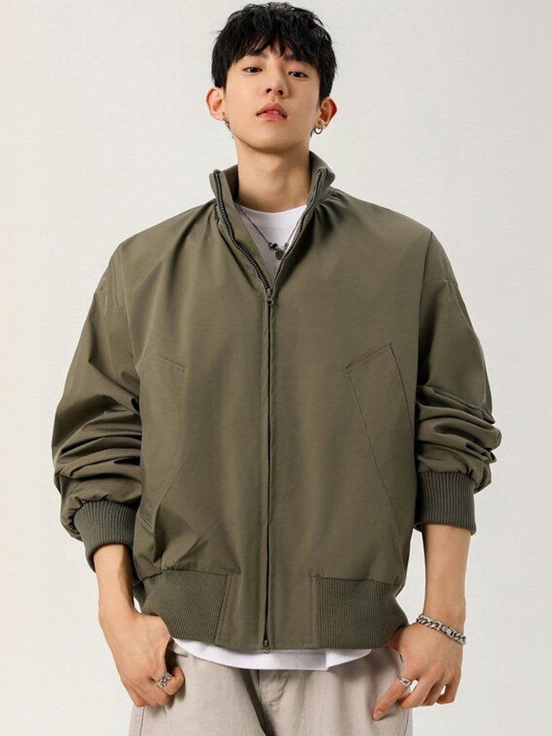 HERE&NOW Men Lightweight Bomber Jacket - view 1
