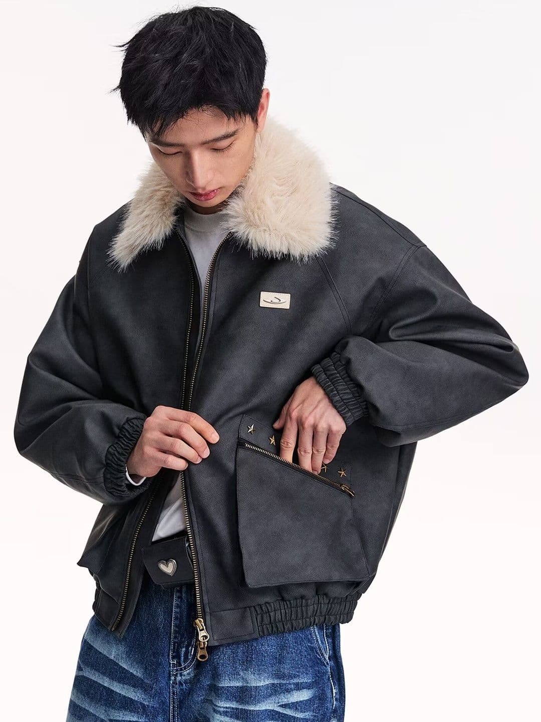 HERE&NOW Men Bomber Jacket - view 1