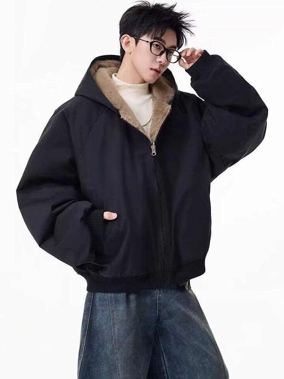 HERE&NOW Men Reversible Bomber Jacket - view 1