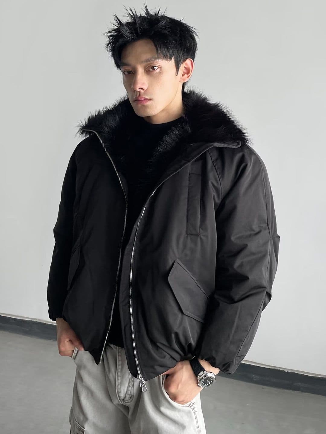 Mast & Harbour Men Puffer Jacket - view 1